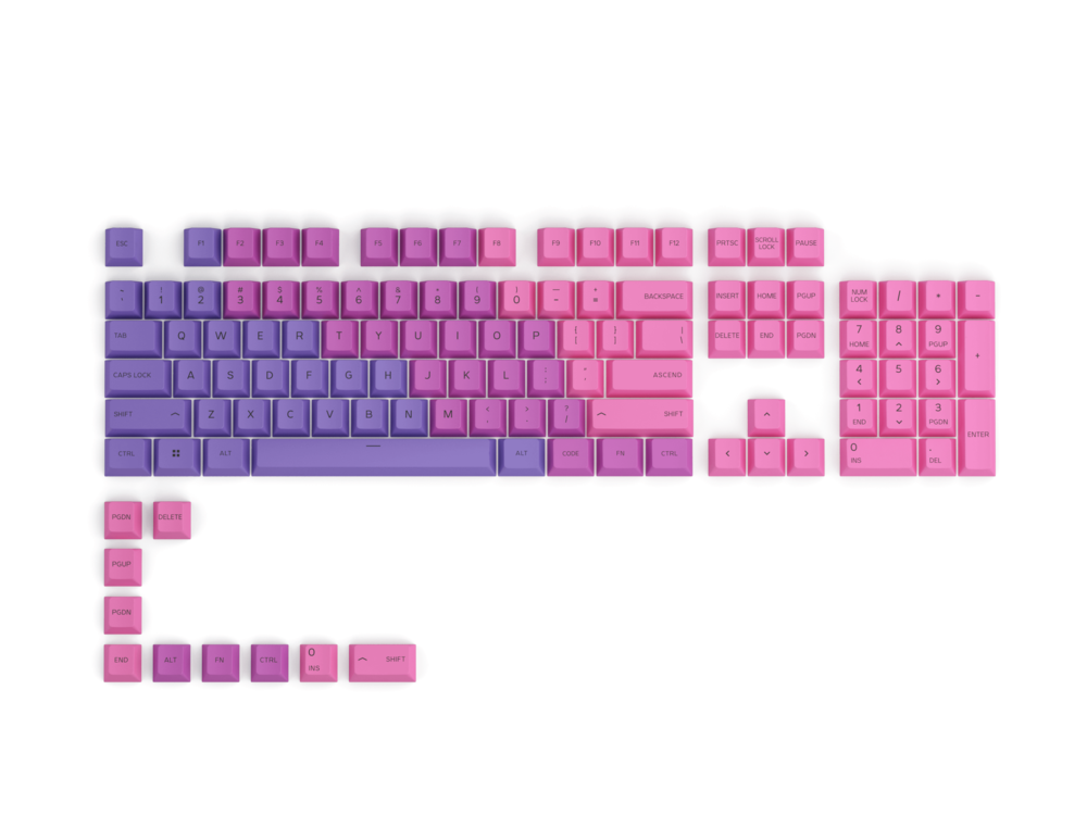 Glorious PBT Nebula Key Caps Glorious PBT Nebula Key Caps